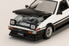 [HOBBY JAPAN] 1:64 Toyota Sprinter Trueno GT Apex (Ae86) Late Version JDM Style Carbon Bonnet White/Black