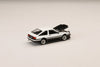 [HOBBY JAPAN] 1:64 Toyota Sprinter Trueno GT Apex (Ae86) Late Version JDM Style Carbon Bonnet White/Black