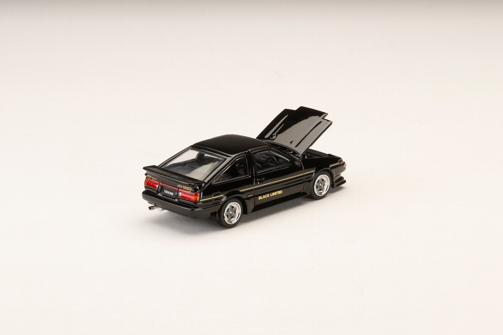 [HOBBY JAPAN] 1:64 Toyota Sprinter Trueno GT Apex (Ae86) Late Version Black Limited JDM Style Black Metallic