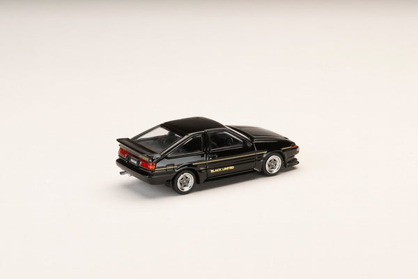[HOBBY JAPAN] 1:64 Toyota Sprinter Trueno GT Apex (Ae86) Late Version Black Limited JDM Style Black Metallic