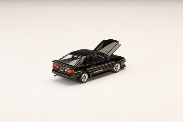 [HOBBY JAPAN] 1:64 Toyota Sprinter Trueno GT Apex (Ae86) Late Version Black Limited JDM Style Black Metallic