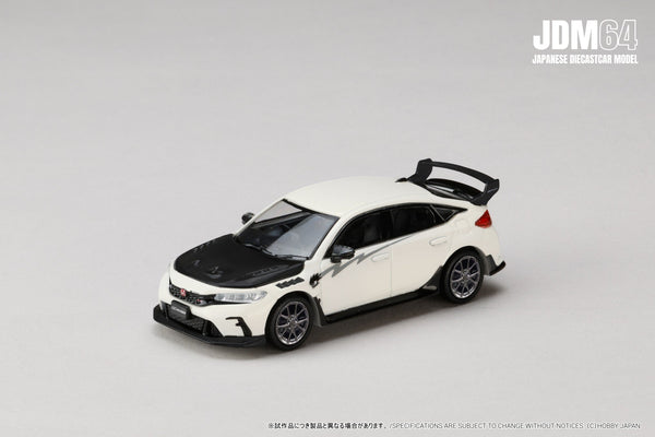 [HOBBY JAPAN] 1:64 Honda Civic Type R (FL5) Mugen Group.B (2025) Championship White
