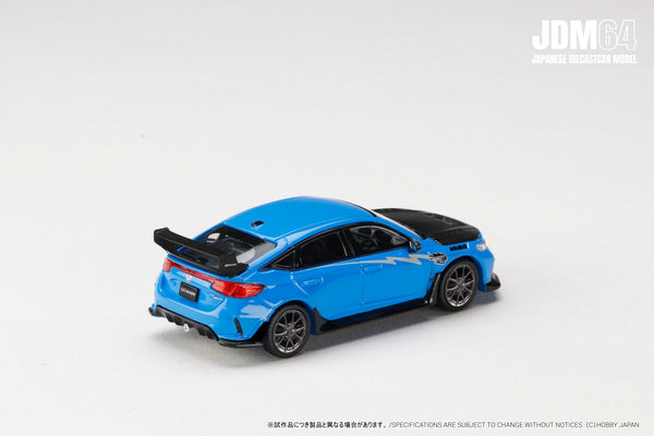 [HOBBY JAPAN] 1:64 Honda Civic Type R (FL5) Mugen Group.B (2025) Racing Blue Pearl