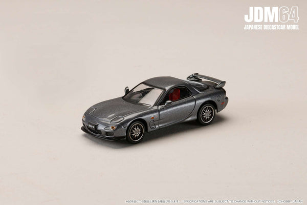 [JDM64] 1:64 Mazda RX-7 (FD3S) Spirit R Type A Titanium Gray Metallic