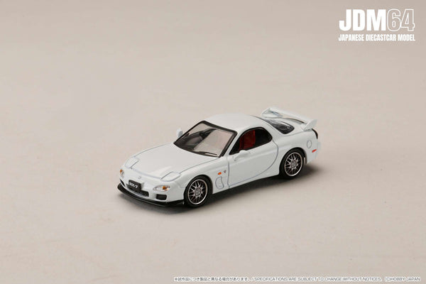 [JDM64] 1:64 Mazda RX-7 (FD3S) Spirit R Type A Pure White