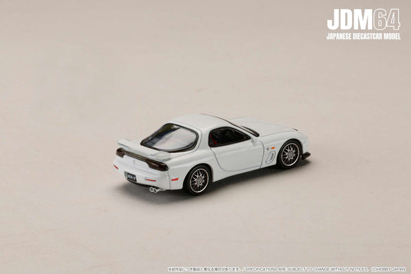 [JDM64] 1:64 Mazda RX-7 (FD3S) Spirit R Type A Pure White
