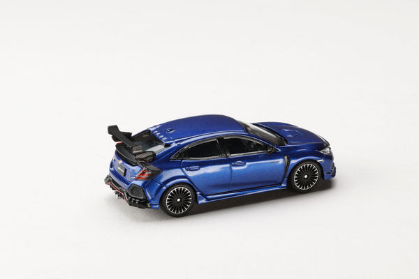 [JDM64] 1:64 Mugen Civic Type R (FK8) 2017 Racing Blue Pearl