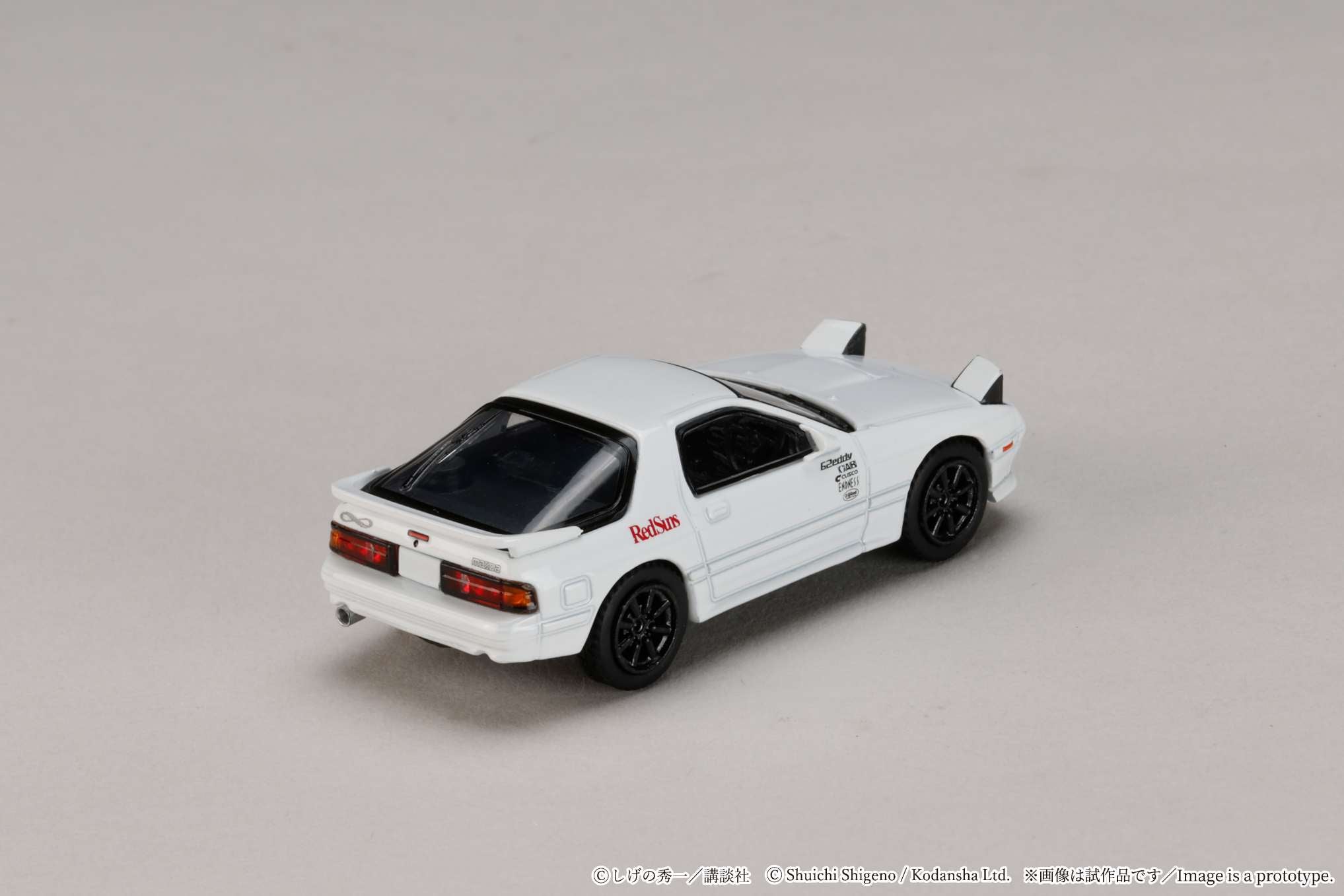 [JDM64] 1:64 Mazda RX-7 (FC3S) RedSuns / Initial D Ryosuke Takahashi VS Kyoichi Sudou