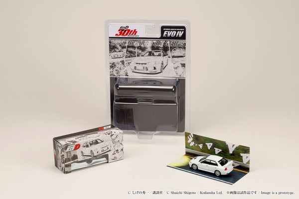 [JDM64] 1:64 Mitsubishi Lancer RS Evolution IV / INITIAL D Seiji Iwaki VS Takumi Fujiwara