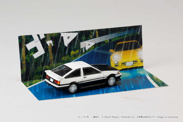 [HOBBY JAPAN] 1:64 Toyota Corolla Levin (AE86)/ INITIAL D Wataru Akiyama VS Keisuke Takahashi