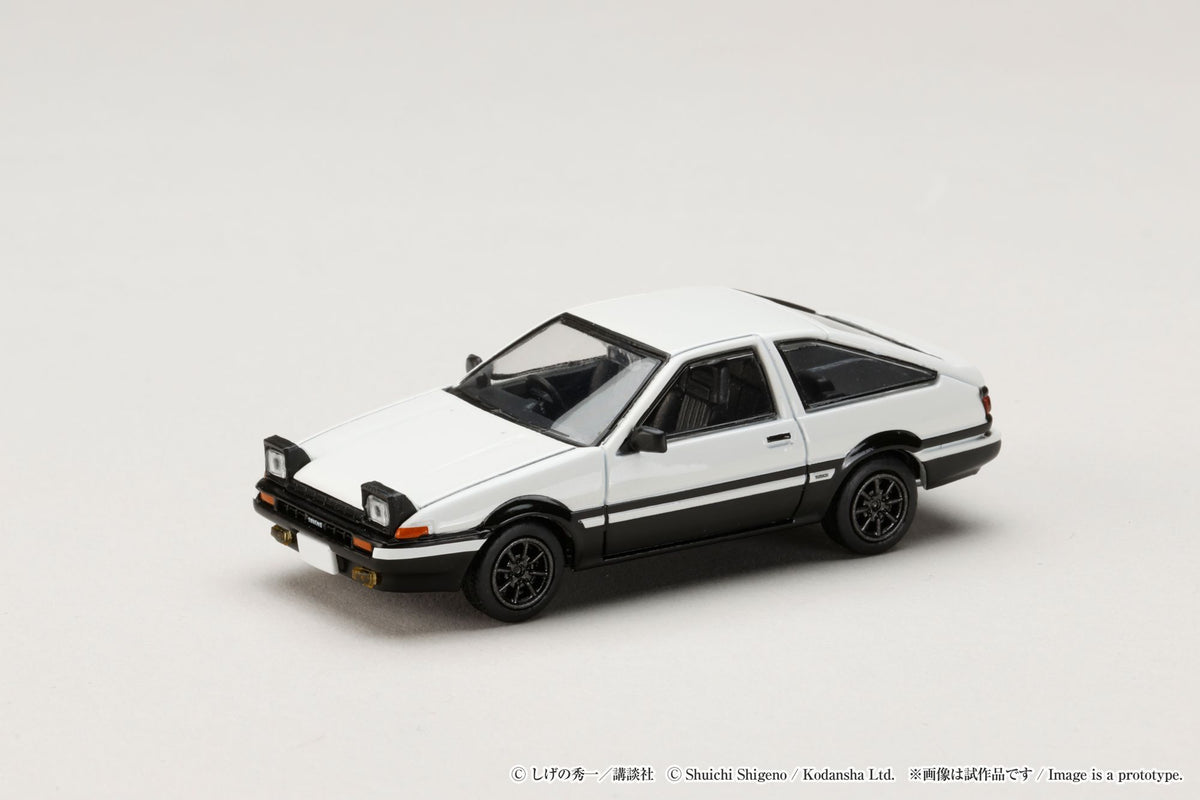 [HOBBY JAPAN] 1:64 Toyota Sprinter Trueno (AE86) / Initial D Takumi Fujiwara VS Keisuke Takahashi