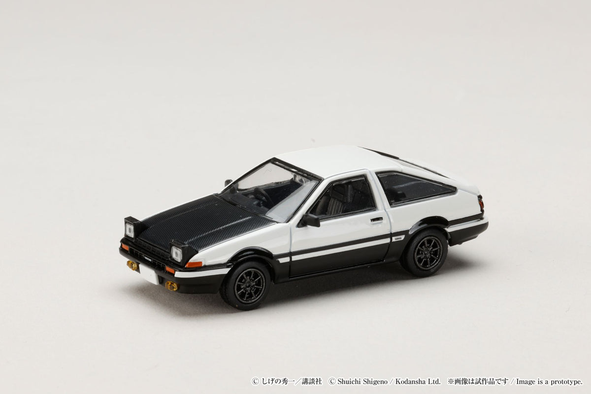 [HOBBY JAPAN] 1:64 Toyota Sprinter Trueno (AE86) / Initial D Takumi Fujiwara VS Tomoyuki Tachi