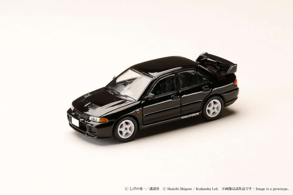 [HOBBY JAPAN] 1:64 Mitsubishi Lancer RS Evolution III / Initial D Kyoichi Sudo VS Ryosuke Takahashi