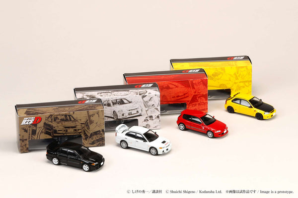 [JDM64] 1:64 Honda Civic (EG6) Myogi Night Kids / INITIAL D Shingo Shoji VS Takumi Fujiwara