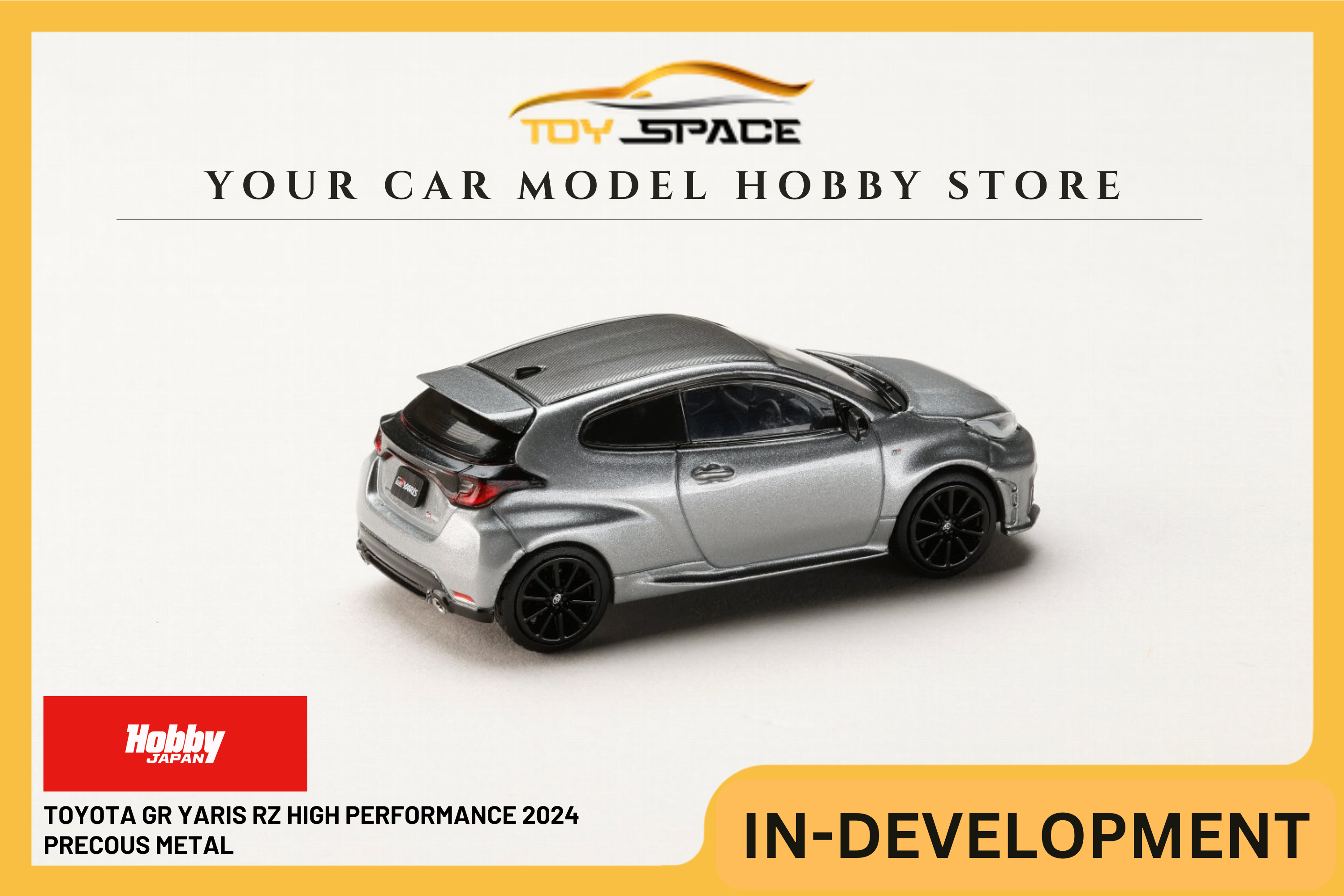 [HOBBY JAPAN] 1:64 Toyota GR Yaris RZ High Performance 2024 Precous Metal