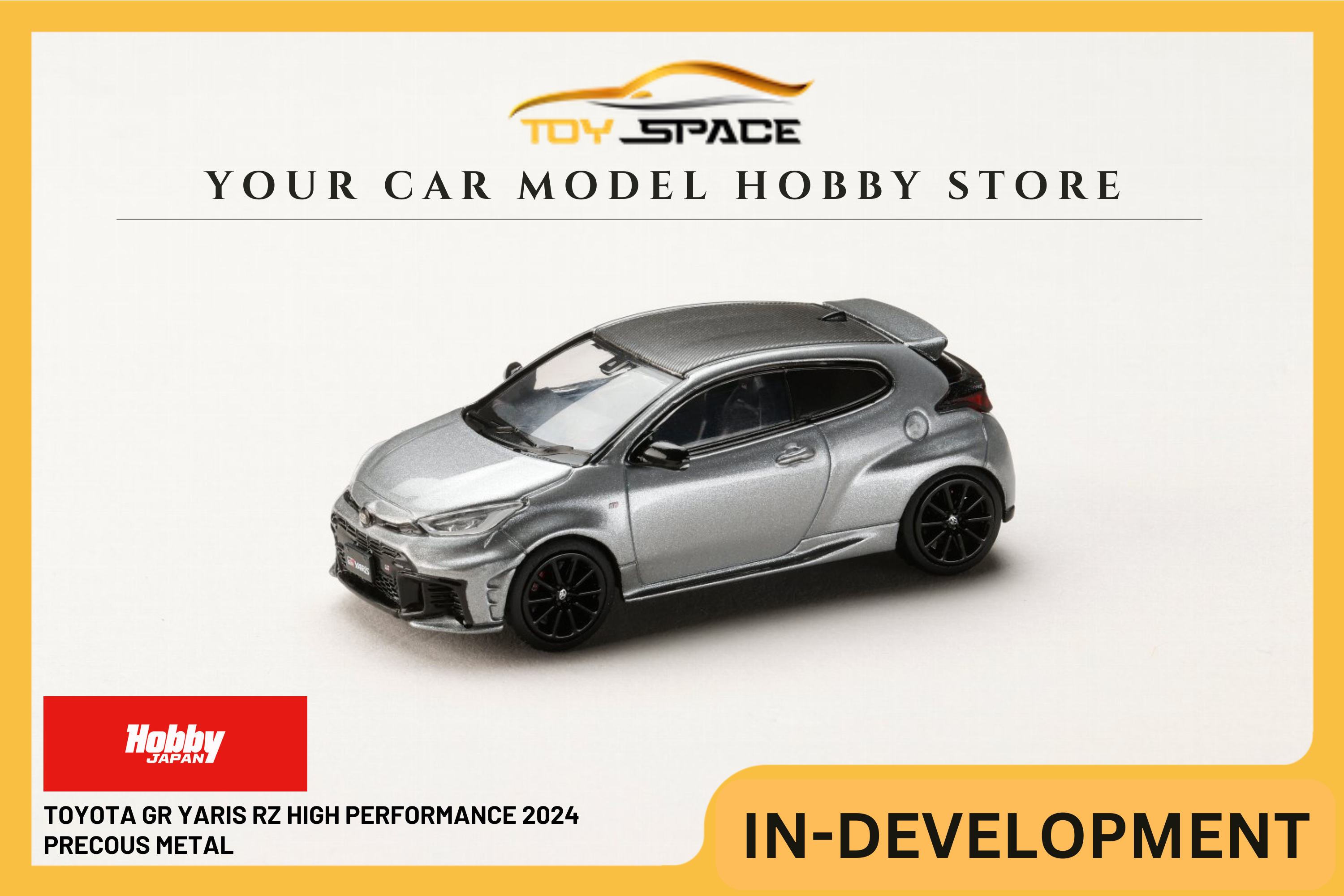 [HOBBY JAPAN] 1:64 Toyota GR Yaris RZ High Performance 2024 Precous Metal