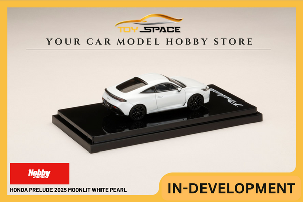 [HOBBY JAPAN] 1:64 Honda Prelude 2025 Moonlit White Pearl