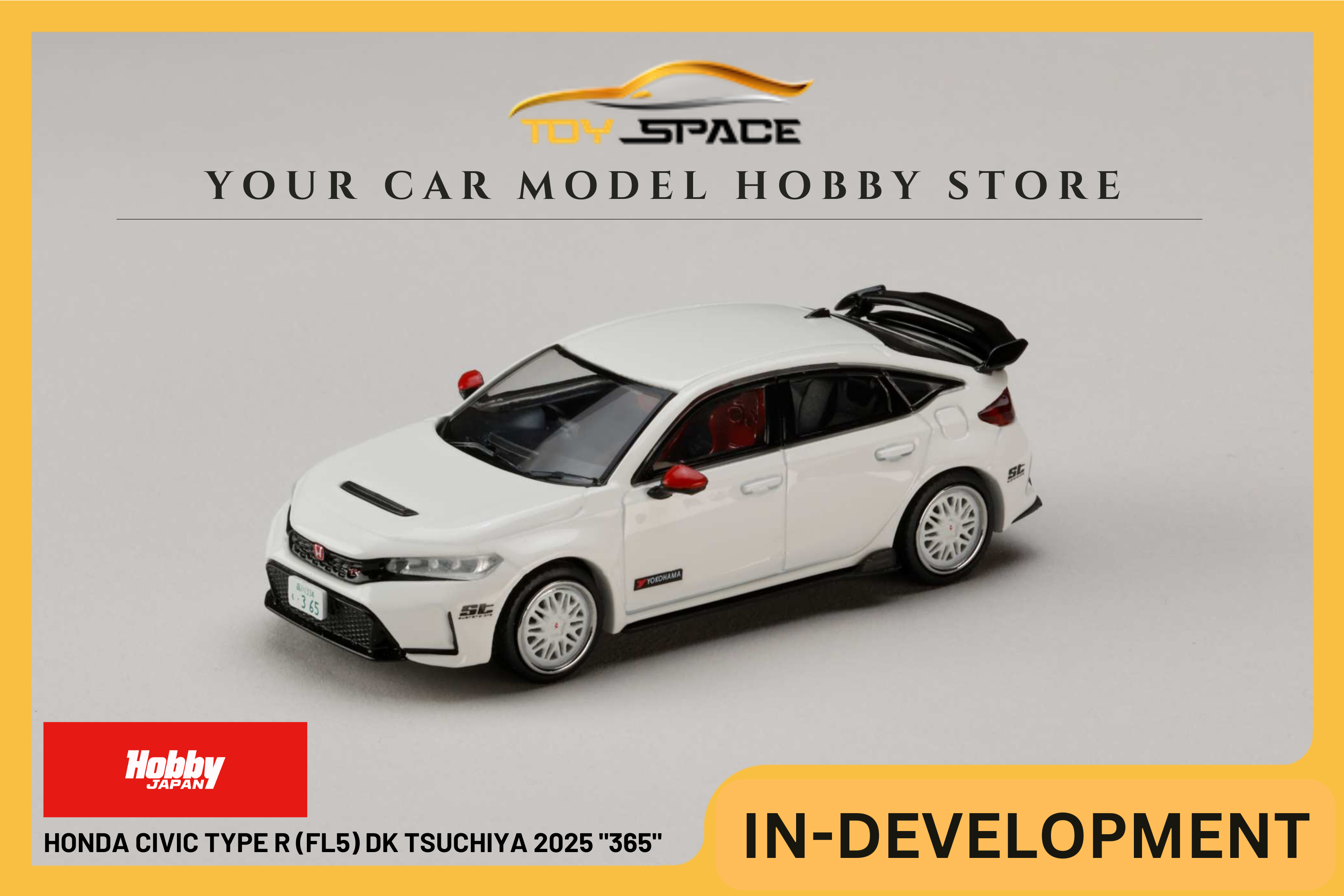 [HOBBY JAPAN] 1:64 Honda Civic Type R (FL5) DK Tsuchiya 2025 