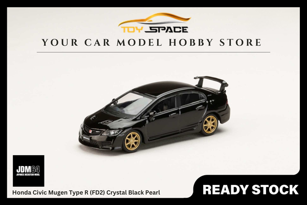 [JDM64] 1:64 Honda Civic Mugen Type R (FD2) Crystal Black Pearl