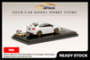 [HOBBY JAPAN] 1:64 Subaru WRX STI EJ20 Final Edition Full Pacakge / With Engine Display Model Crystal White Pearl