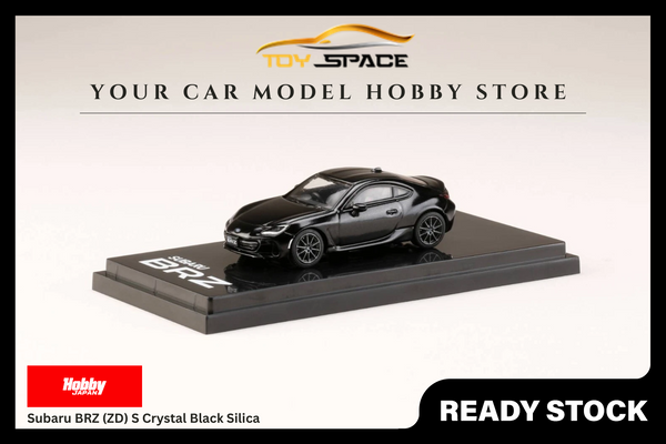 [HOBBY JAPAN] 1:64 Subaru BRZ (ZD) S Crystal Black Silica