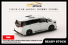 [HOBBY JAPAN] 1:64 Toyota Vellfire Z Premier Hybrid (H40W) / Genuine Options Platinum White Pearl Mica