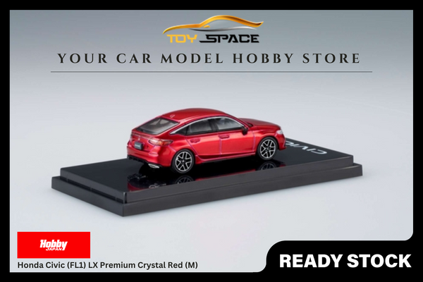 [HOBBY JAPAN] 1:64 Honda Civic (FL1) LX Premium Crystal Red (M)