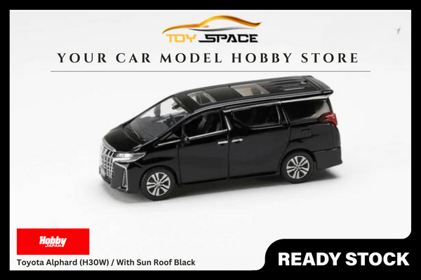 [HOBBY JAPAN] 1:64 Toyota Alphard (H30W) / With Sun Roof Black