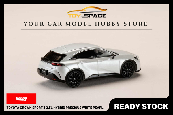 [HOBBY JAPAN] 1:64 Toyota Crown Sport Z 2.5L Hybrid Precious White Pearl
