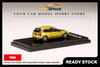 [HOBBY JAPAN] 1:64 Honda Civic (EG6) JDM Style/Mesh Wheel Yellow Metallic