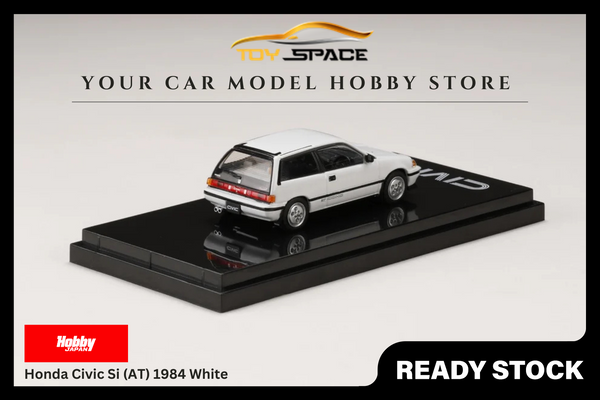 [HOBBY JAPAN] 1:64 Honda Civic Si (AT) 1984 White
