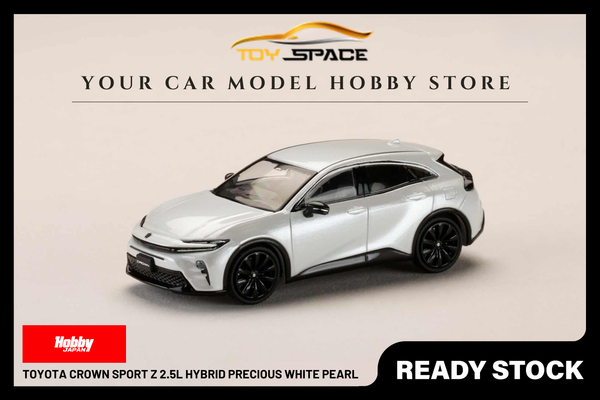 [HOBBY JAPAN] 1:64 Toyota Crown Sport Z 2.5L Hybrid Precious White Pearl