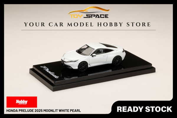 [HOBBY JAPAN] 1:64 Honda Prelude 2025 Moonlit White Pearl