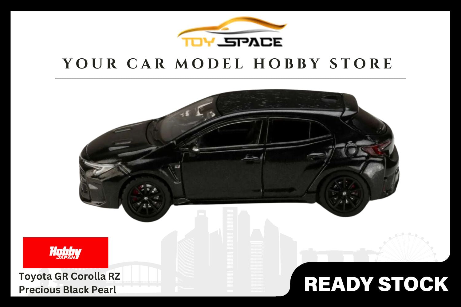 [HOBBY JAPAN] 1/64 Toyota GR Corolla RZ Precious Black Pearl