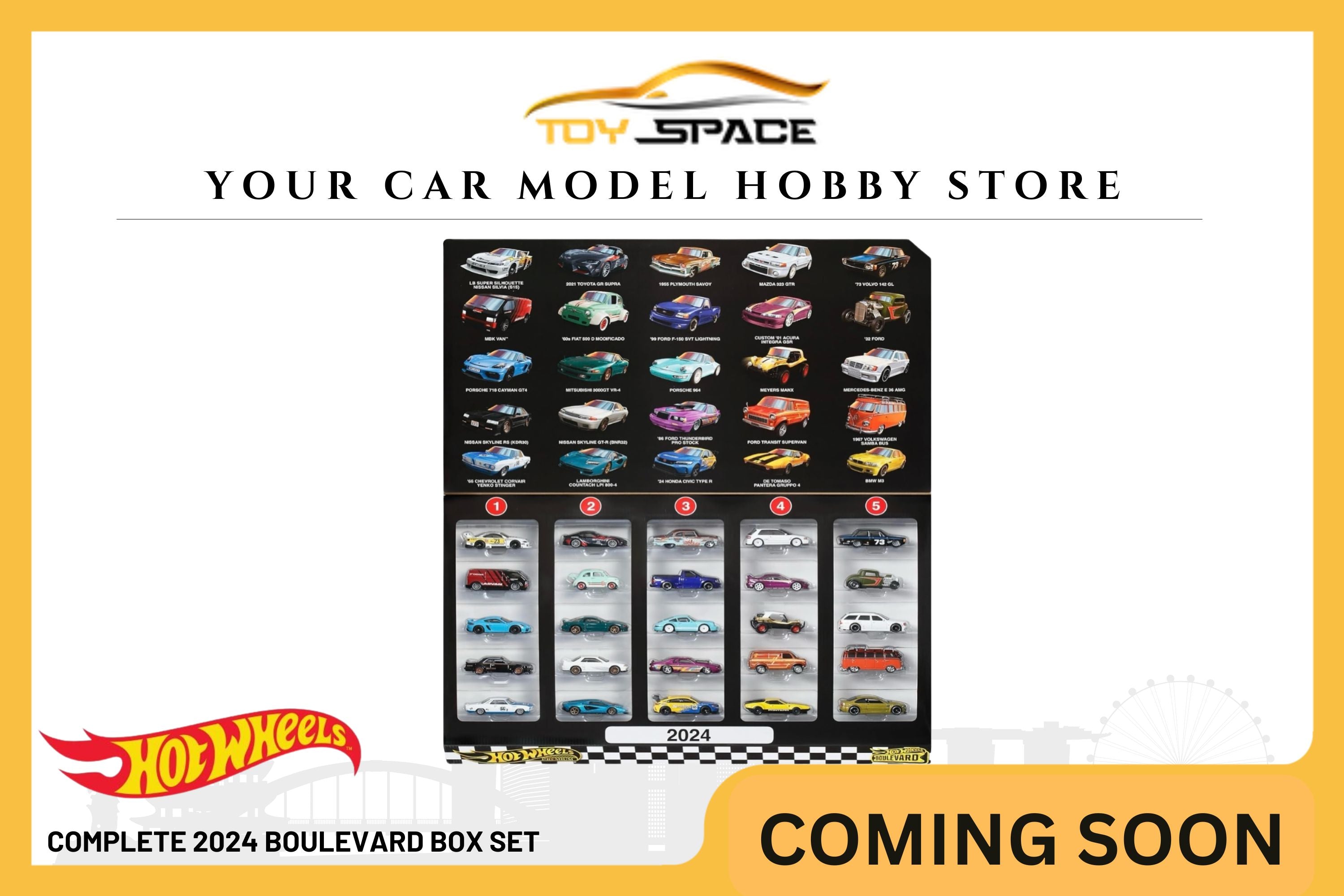 [HOT WHEELS] Complete 2024 Boulevard 2024 Box Set