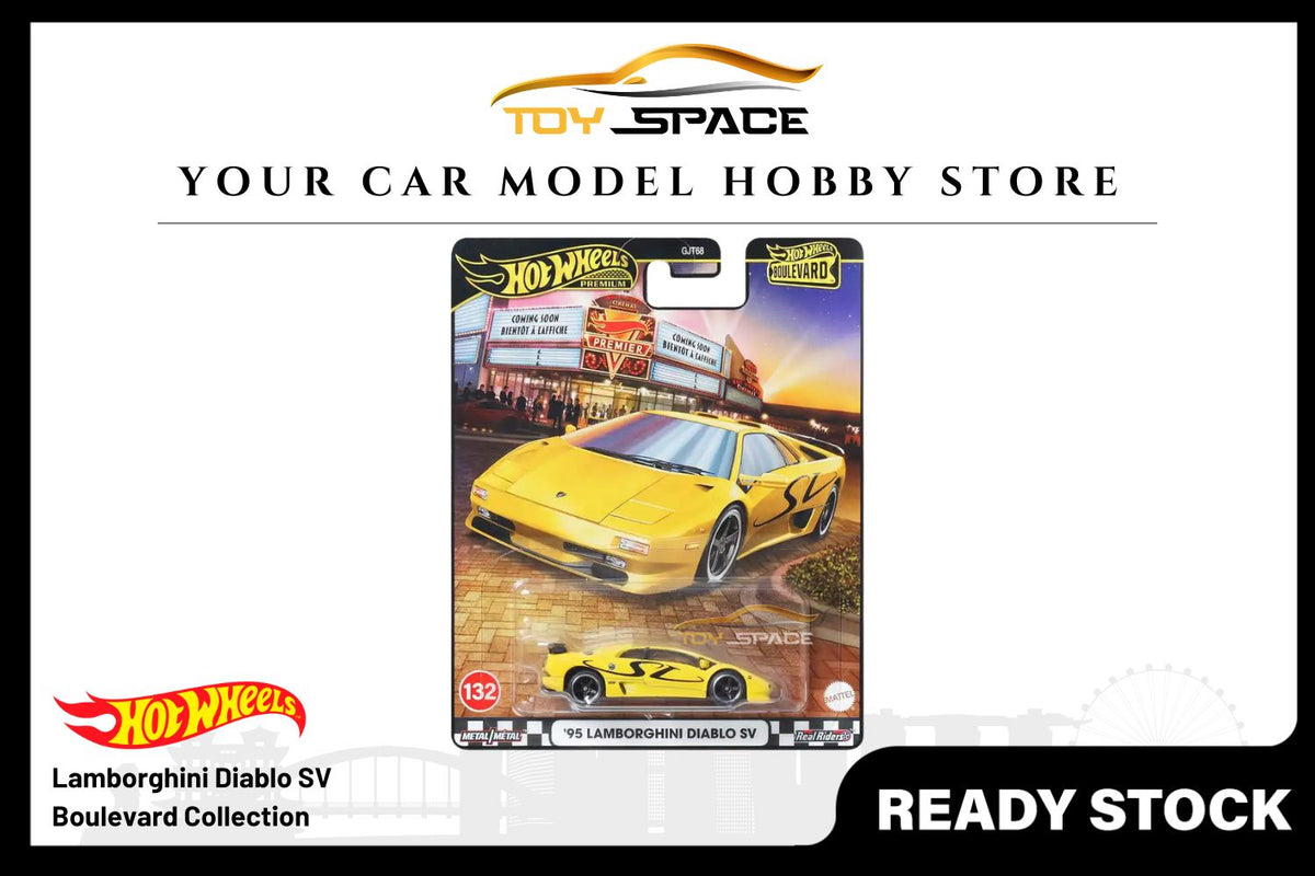 [HOT WHEELS] Lamborghini Diablo SV - Boulevard Collection