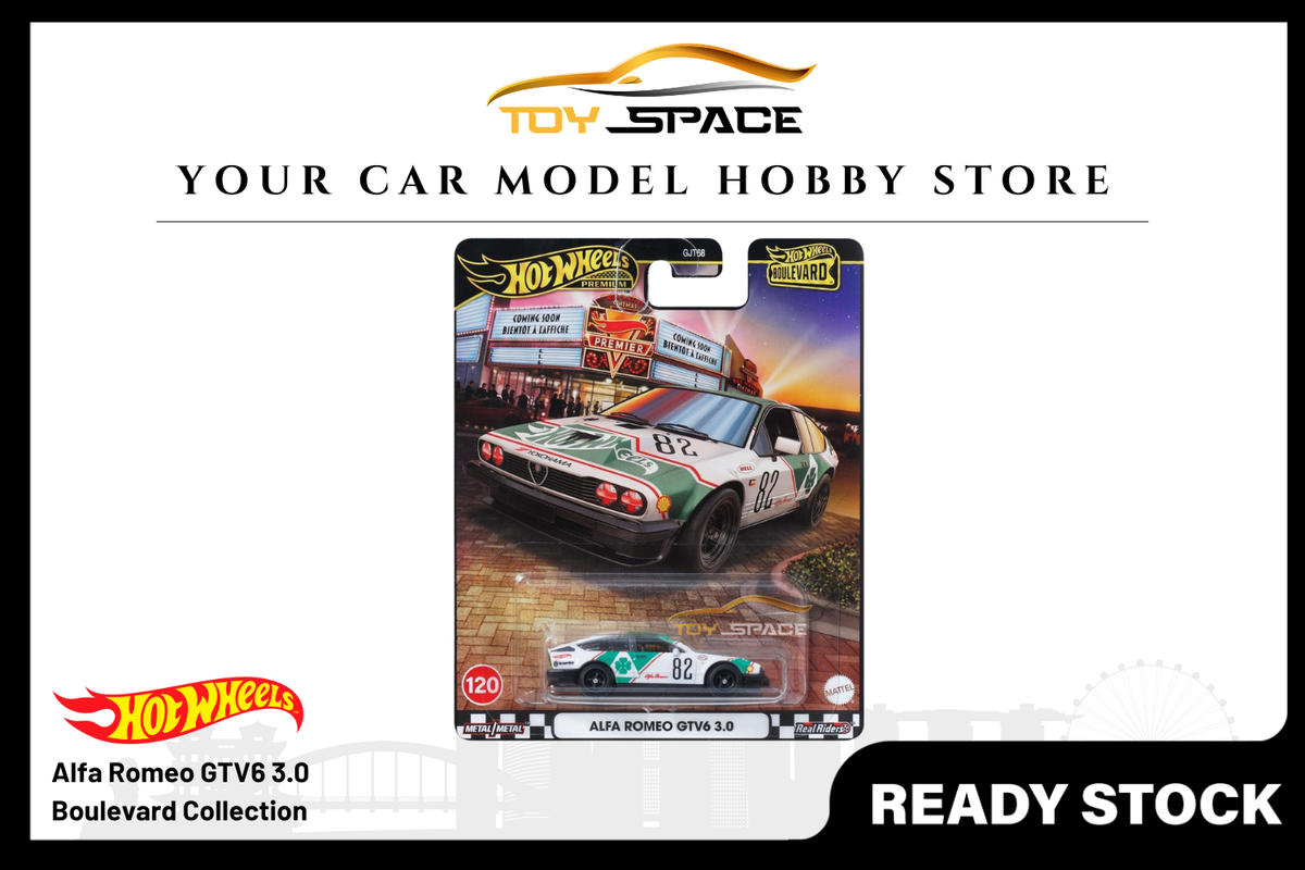 [HOT WHEELS] Alfa Romeo GTV6 3.0 - Boulevard Collection