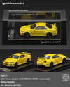[IGNITION MODEL] 1:64 Nissan Skyline GT-R (BNR34) Nismo Customized Yellow Metallic [IG4176] - Toy Space Diecast Online Store Singapore