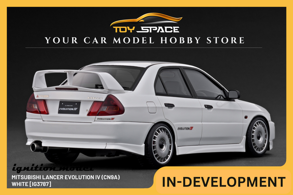 [IGNITION MODEL] 1:18 Mitsubishi Lancer Evolution IV (CN9A) White [IG3787]