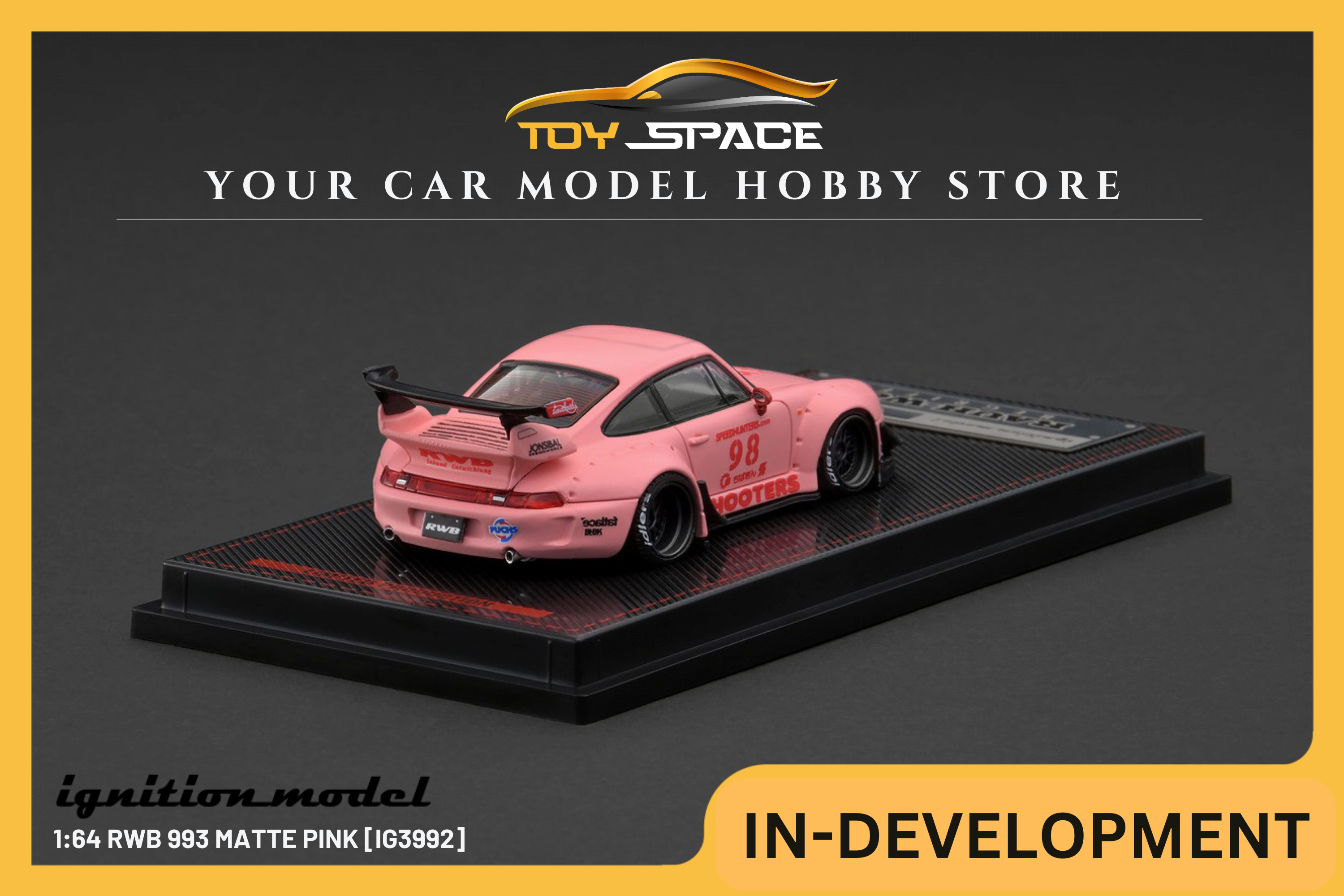 [IGNITION MODEL] 1:64 RWB 993 Matte Pink [IG3992]