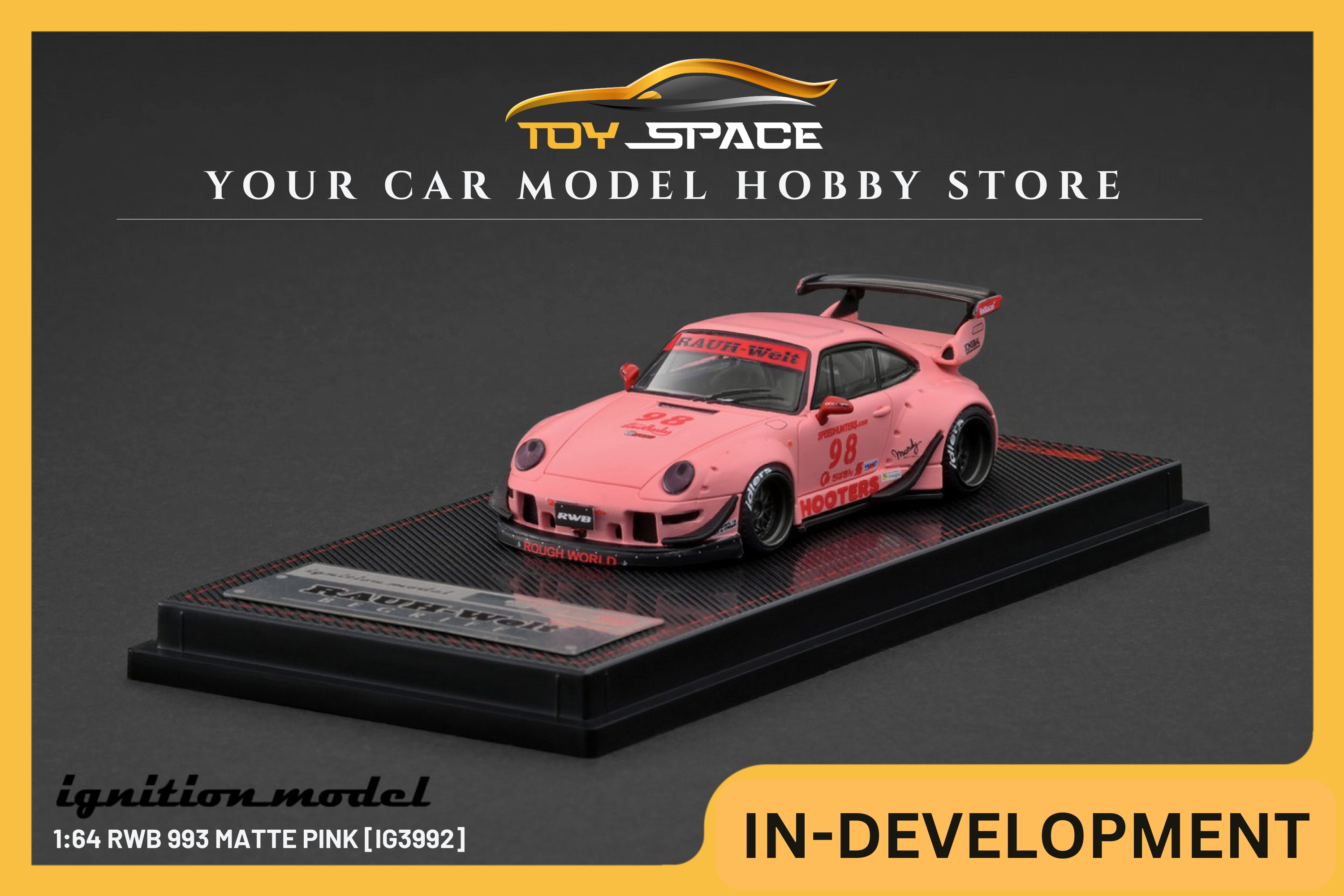[IGNITION MODEL] 1:64 RWB 993 Matte Pink [IG3992]