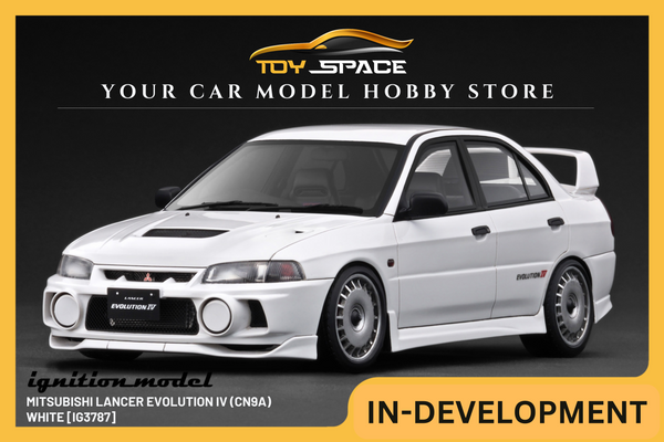 [IGNITION MODEL] 1:18 Mitsubishi Lancer Evolution IV (CN9A) White [IG3787]
