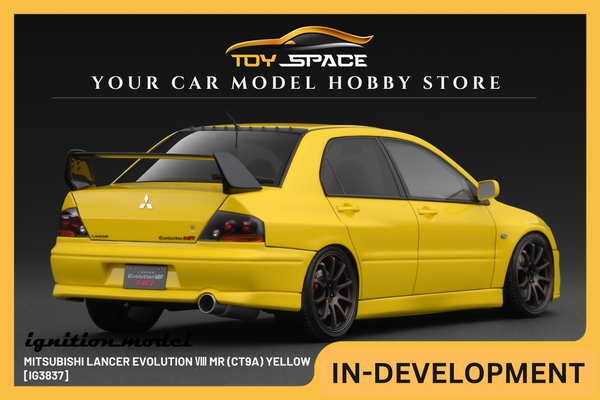 [IGNITION MODEL] 1:18 Mitsubishi Lancer Evolution Ⅷ MR (CT9A) Yellow [IG3837]