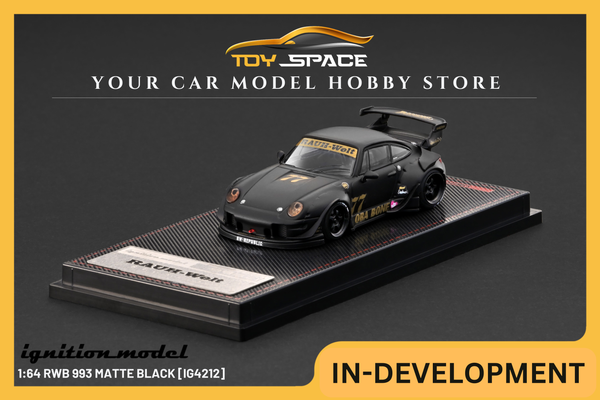 [IGNITION MODEL] 1:64 RWB 993 Matte Black [IG4212]