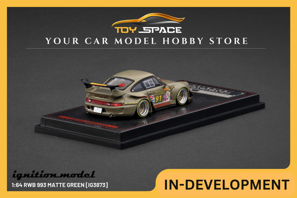 [IGNITION MODEL] 1:64 RWB 993 Matte Green [IG3873]