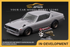 [IGNITION MODEL] 1:18 Nissan Skyline 2000 GT-R (KPGC110) Silver With Engine [IG4254]