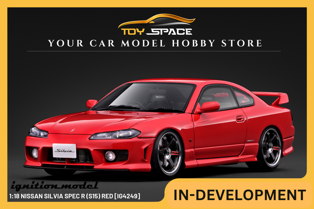 [IGNITION MODEL] 1:18 Nissan Silvia Spec R (S15) Red [IG4249]