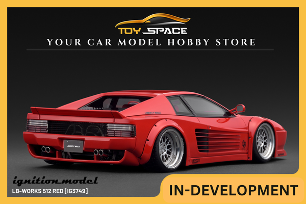 [IGNITION MODEL] 1:18 LB-Works 512 Red [IG3749]