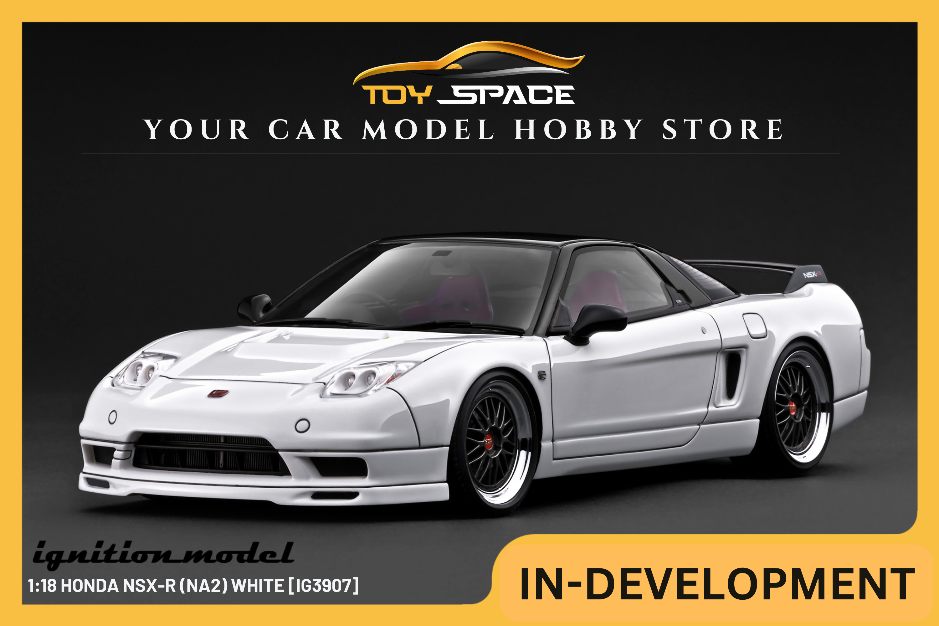 [IGNITION MODEL] 1:18 Honda NSX-R (NA2) White [IG3907]