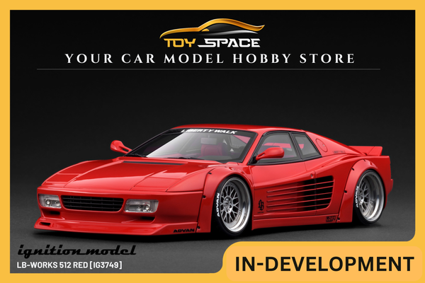 [IGNITION MODEL] 1:18 LB-Works 512 Red [IG3749]